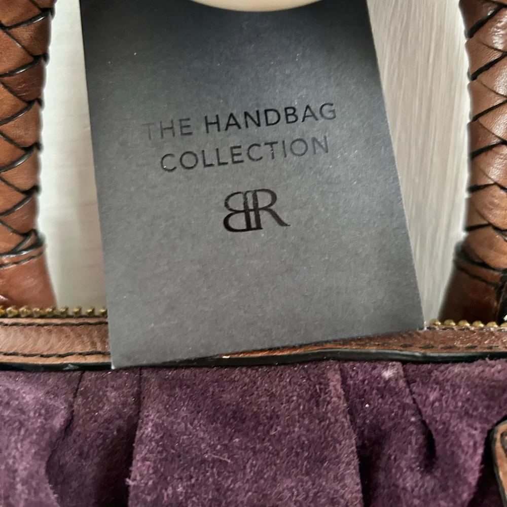 BR Purple Suede Handbag - Picture 2 of 6
